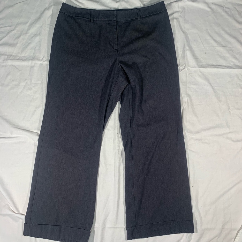 Lane Bryant Womens Pants Size 18 Charcoal Gray